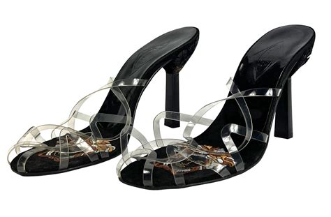 versace pvc heels replica|versace tribute high heels.